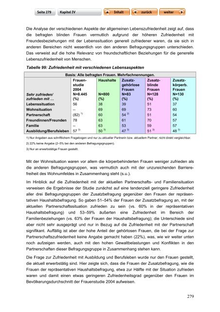 "Langfassung der Studie zur Lebenssituation von Frauen mit ...