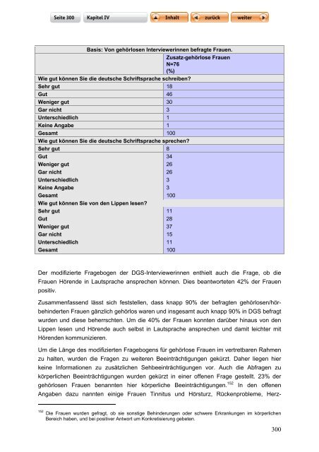 "Langfassung der Studie zur Lebenssituation von Frauen mit ...