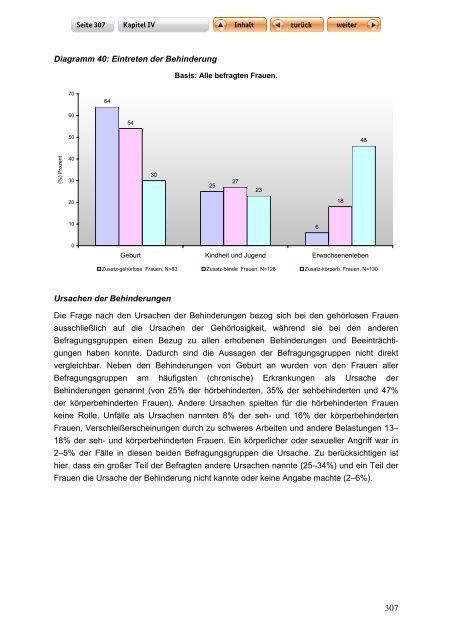 "Langfassung der Studie zur Lebenssituation von Frauen mit ...