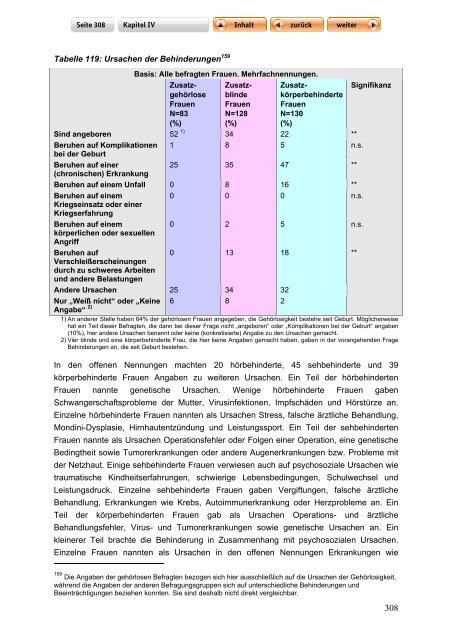 "Langfassung der Studie zur Lebenssituation von Frauen mit ...