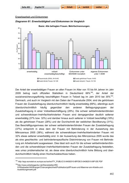 "Langfassung der Studie zur Lebenssituation von Frauen mit ...