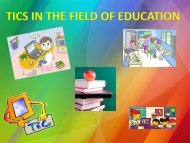 TICS IN THE FIELD OF EDUCATION