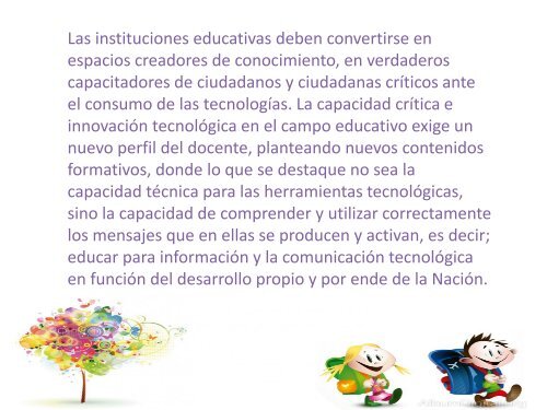 TICS IN THE FIELD OF EDUCATION