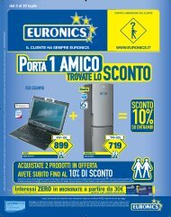 899 SCONTO 719 - Euronics Nova