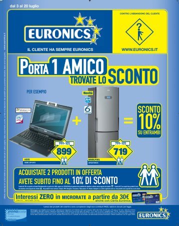 899 SCONTO 719 - Euronics Nova