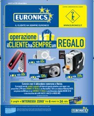 contro l'abbandono del cliente - Euronics Nova