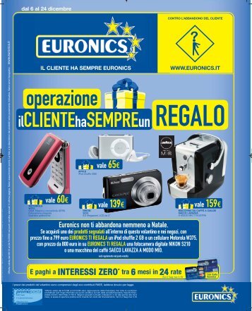 contro l'abbandono del cliente - Euronics Nova