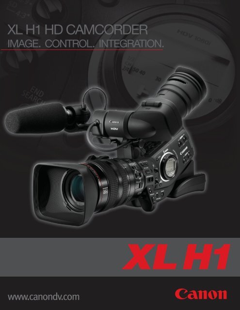 XL H1HD CAMCORDER