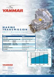 marine transmission - Yanmar