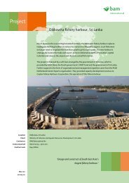 Dikkowita fishery harbour, Sri Lanka - BAM International