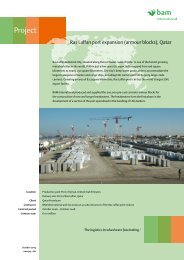 Ras Laffan port expansion (armour blocks), Qatar - BAM International