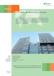 Al Hitmi Residential building, Doha, Qatar - BAM International