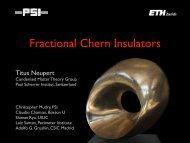 Fractional Chern Insulators - Institute of Condensed Matter Theory at ...