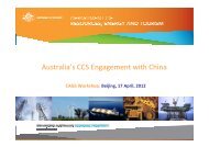 1.3 Sean Hannan - Australia's CCS Engagement with China - CAGS