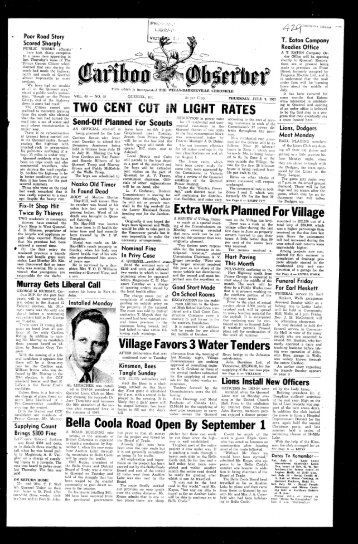 19530709_Cariboo Observer.pdf - the Quesnel &  District Museum ...