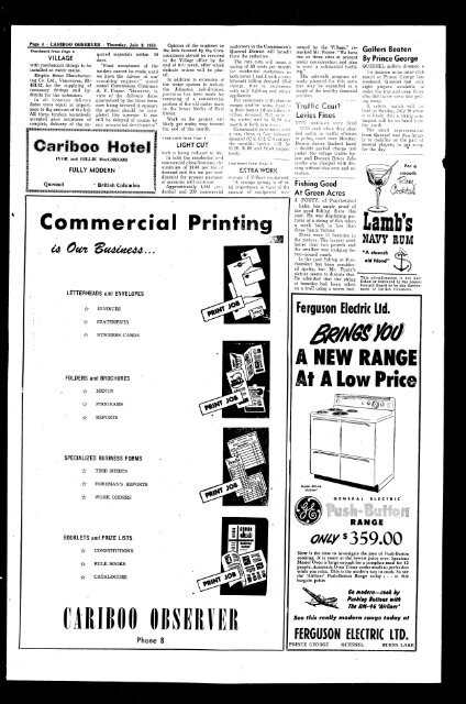 19530709_Cariboo Observer.pdf - the Quesnel &  District Museum ...
