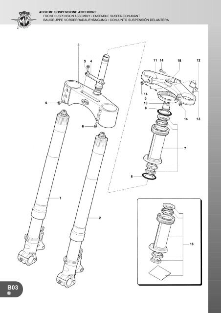 CATALOGO PIEZAS REPUESTO F4 1000 S - MV Agusta