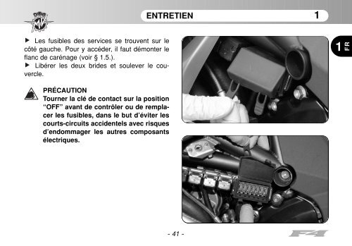 F4 1000 R (2010) Manual mantenimiento (multilenguaje). - MV Agusta