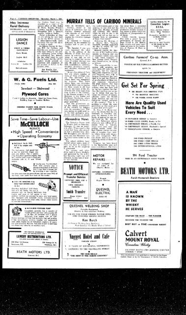 19510301_Cariboo Observer.pdf - the Quesnel &  District Museum ...