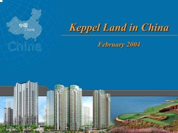 8 Park Avenue Visit - Presentation - Keppel Land