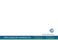 DeclaraÃ§Ã£o Ambiental 2002-2006 - Secil