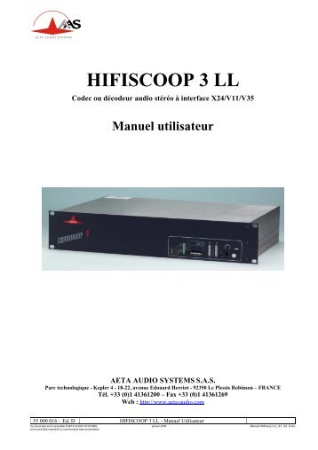 hifiscoop 3 ll - AETA Audio Systems