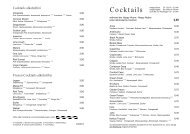 Cocktails - Egmont
