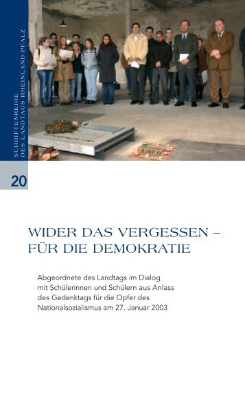 27.1.2003 Gedenktag für die Opfer des Nationalsozialismus ... - IGS