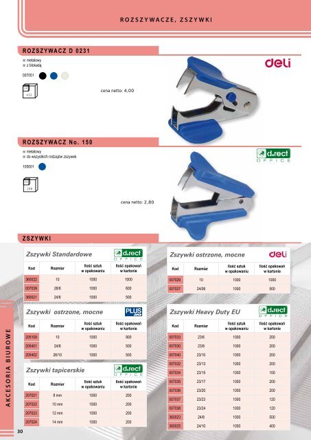 katalog 2011/12 - ArtykuÅy biurowe Leviatan