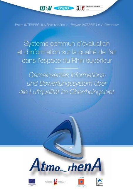 Système commun d'évaluation et d'information sur la ... - Atmo-rhenA