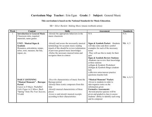 Vocal Music Grade 5 - rhodes.k12.il.us