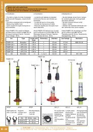 rescue and switch stick - perche de manoeuvre et sauvetage - Biname