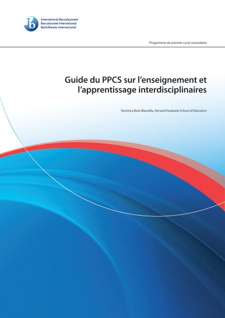 Guide du PPCS sur l'enseignement et l'apprentissage ...