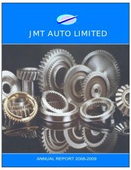 Special Report - JMT Auto Limited