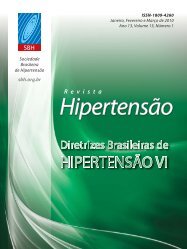 VI Diretrizes Brasileiras de HipertensÃ£o - marchioli