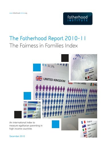 Fairness in Families Index 2010 - The Fatherhood Institute