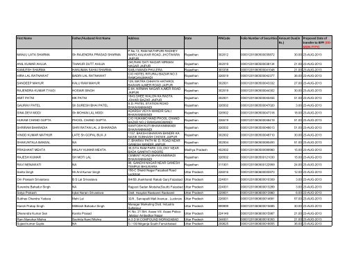 TCS First Interim Dividend for 2006-07