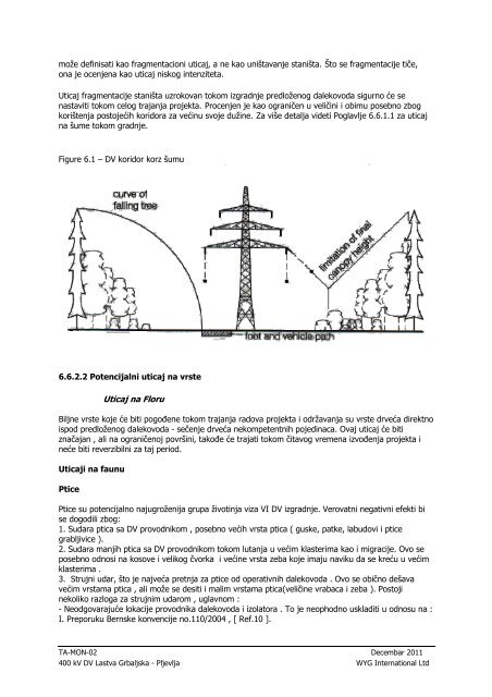 TA-MON-02 FS 400 kV Dalekovod Lastva Grbaljska ... - CGES