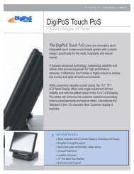DigiPoS Touch PoS