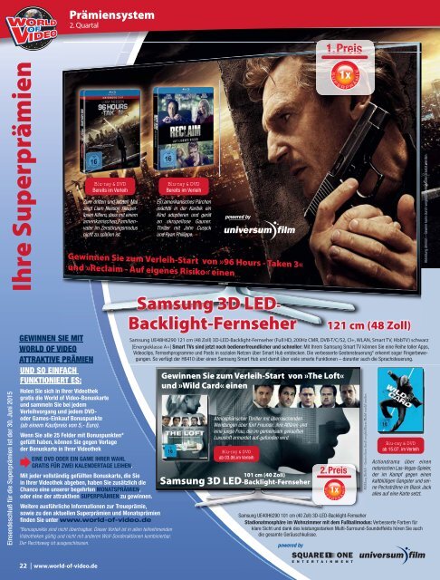 World of Video Kundenmagazin 2015-06