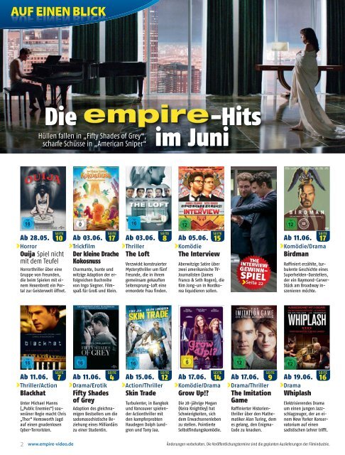 empire Kundenmagazin 2015-06