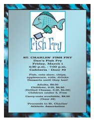 FISH FRY Dan's Fish Fry Friday, March 1 4:30 pm - 7:00 pm ...