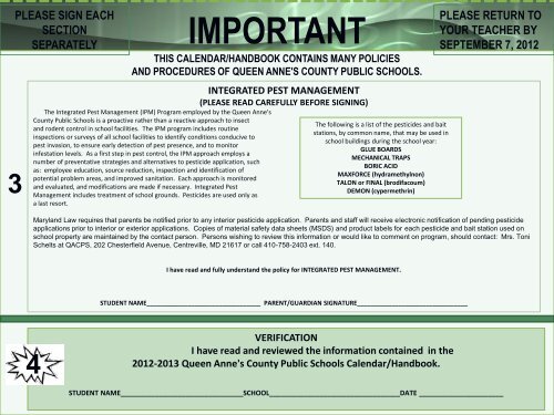 cal hand QACPS.pdf - Queen Anne's County Public Schools