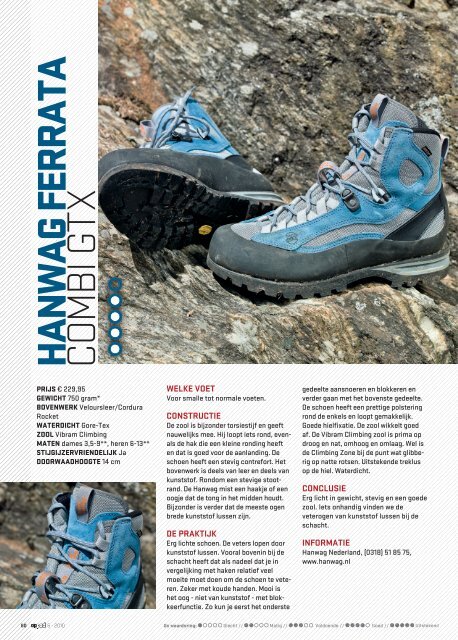 TEST ZWARE BERGSCHOENEN - Op Pad