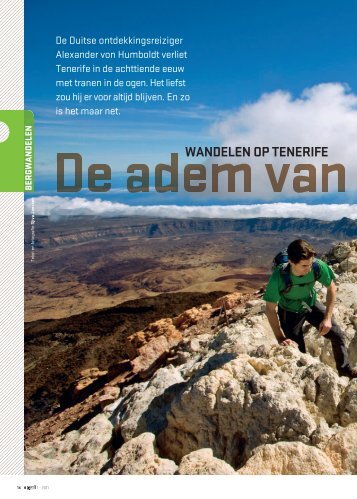 Zelf wandelen op Tenerife? - Op Pad