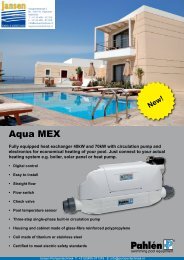 Heat exchanger Aqua MEX - Jansen Water en Pompentechniek