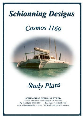 NEWEST COSMOS 1160 STUDY PLANS.pub - Schionning Designs
