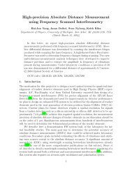 High-precision Absolute Distance Measurement using Frequency ...