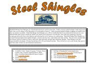 Steel Shingle Websit.. - Jensen Bridge & Supply