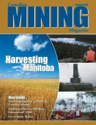 SMMB Summer 06 - Canadian Mining Magazine